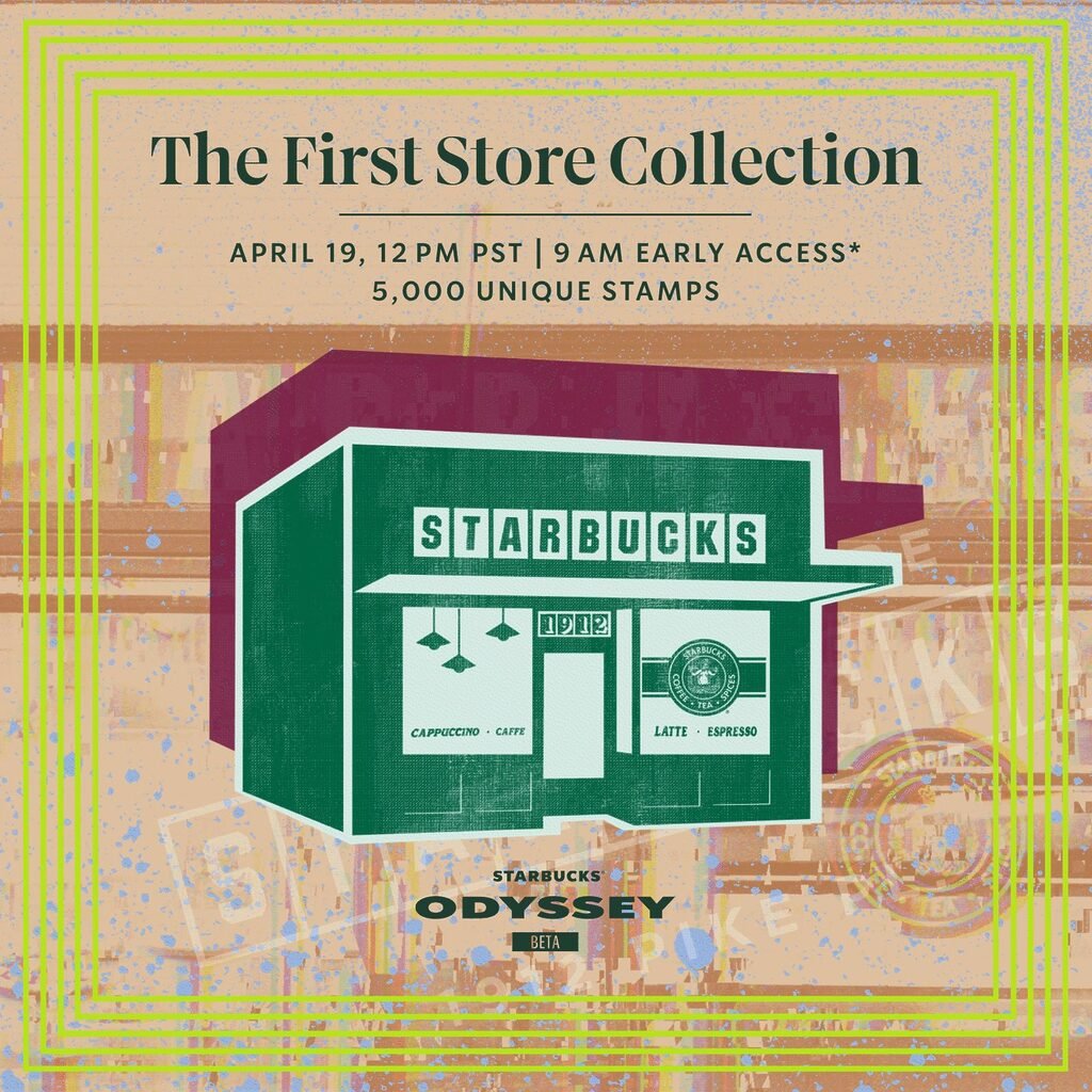 İlk Starbucks Mağazası NFT koleksiyonu