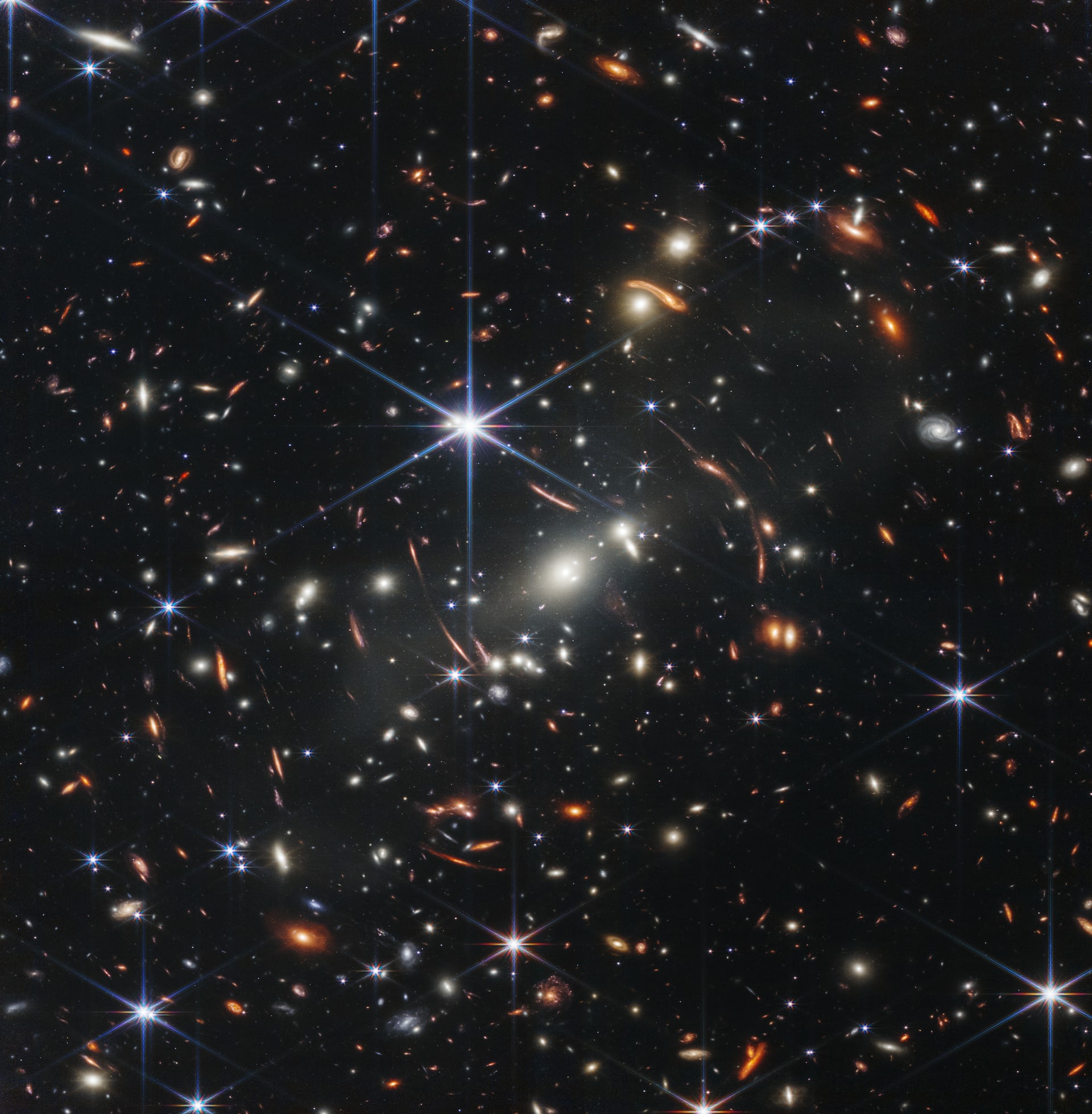 आकाशगंगाओं की छवि।