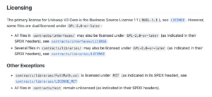 Ο κωδικός Uniswap v3 διαχωρίζεται δωρεάν καθώς λήγει το BSL