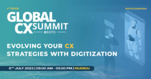 6:e upplagan av Global CX Summit, Mumbai; Fysisk konferens den 6 juli 2023
