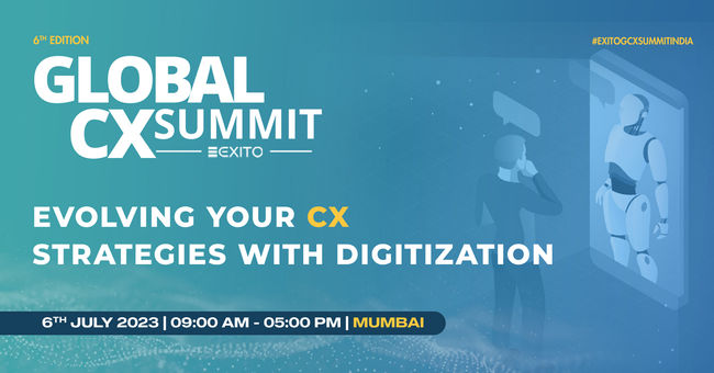 6th Edition of Global CX Summit, Mumbai; Physical Conference on July 6, 2023 Axis PlatoBlockchain Data Intelligence. Vertical Search. Ai.