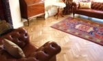 Foto di un pavimento in legno