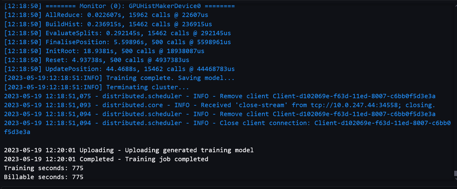 Amazon SageMaker XGBoost now offers fully distributed GPU training | Amazon Web Services distributed training PlatoBlockchain Data Intelligence. Vertical Search. Ai.