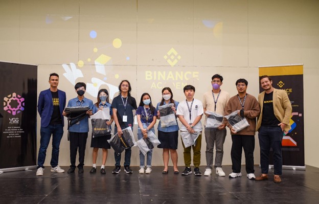 Binance Academy prowadzi pierwszą część wycieczki SEA University Tour w PH PlatoBlockchain Data Intelligence. Wyszukiwanie pionowe. AI.