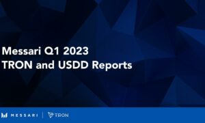 Kort analyse av Messaris Q1 2023 State of TRON og USDD-rapporter