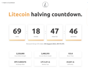 Litecoin کے لیے تیزی کا کیس مضبوط ہوتا جا رہا ہے کیونکہ LTC کا نصف حصہ قریب آتا ہے۔