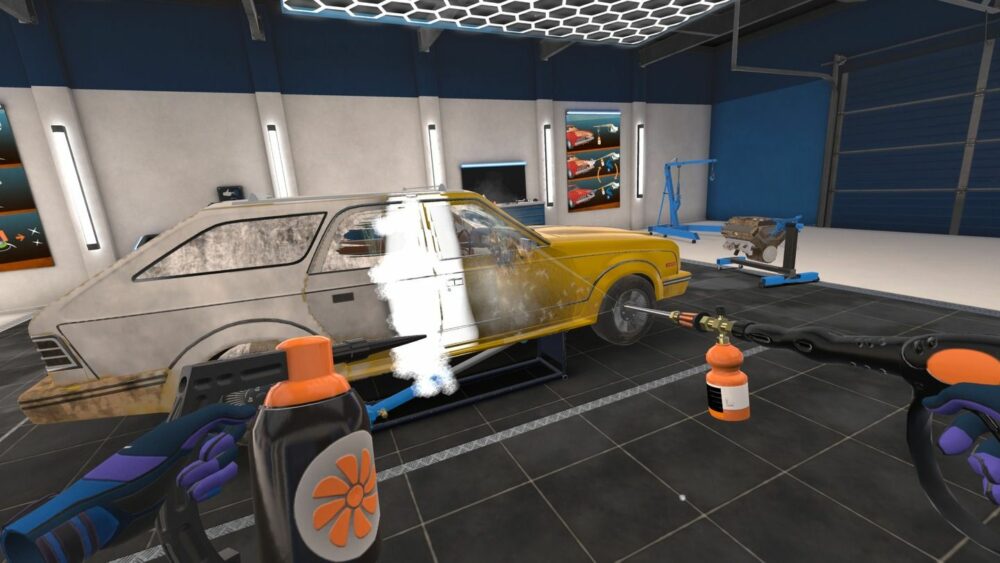 Simulatore di dettagli auto disponibile ora per Quest, ma manca di lucidatura