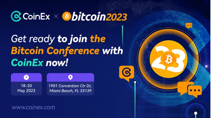 CoinEx onder sponsors van Bitcoin-conferentie 2023 | Bit Pinas