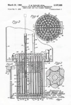 En skanning av TRIGA-patentet gjord direkt från Freeman Dysons kopia