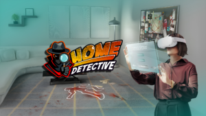 Detetive doméstico traz cenas de crime de realidade mista para a missão