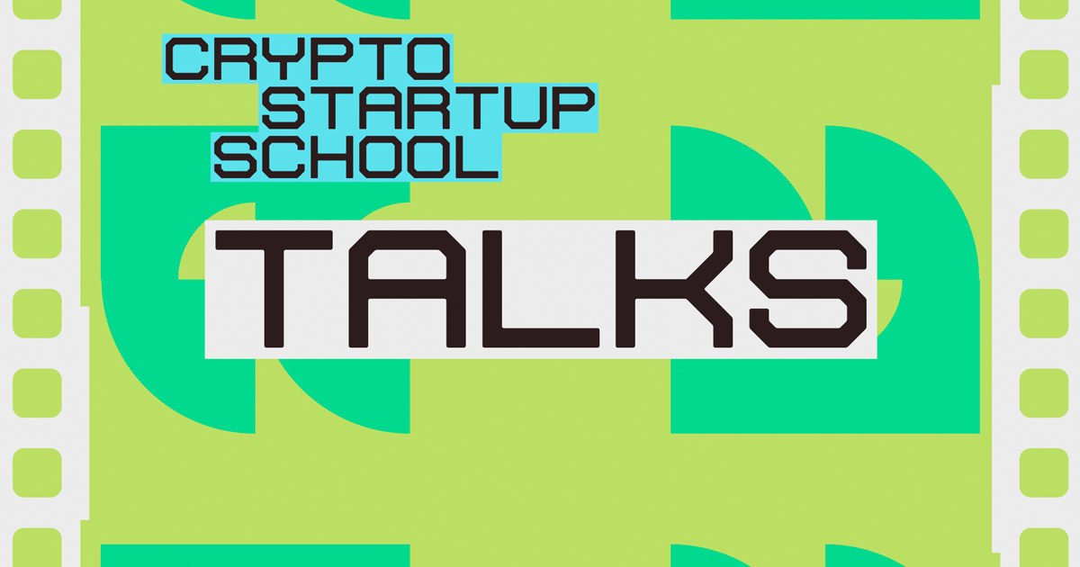 Cara membangun di web3: Pembicaraan baru dari Crypto Startup School '23 PlatoBlockchain Data Intelligence. Pencarian Vertikal. Ai.