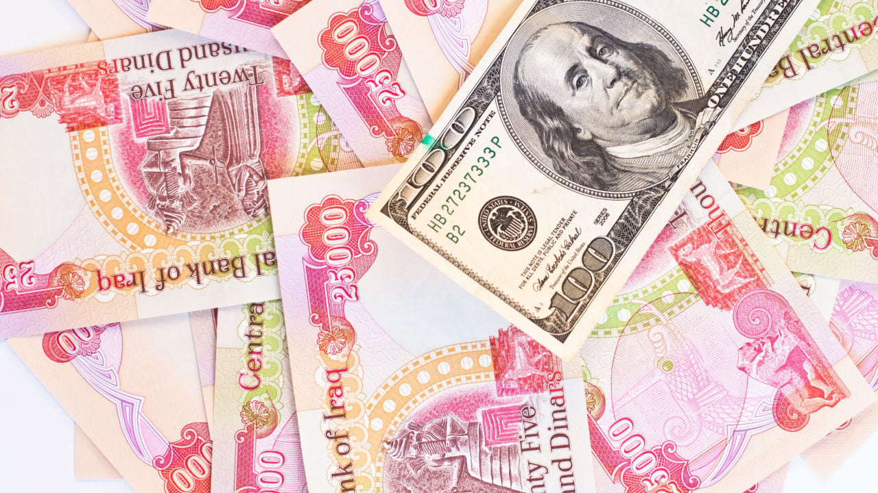 Interdiction du dollar américain en Irak Dinar irakien