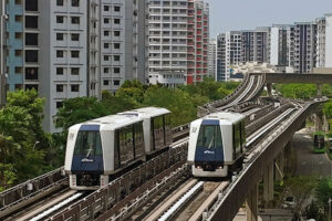 MHI recebe pedido de acompanhamento para 8 trens de dois carros para Sengkang-Punggol LRT (SPLRT)
