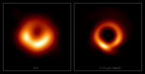 NASAs visualisering visar supermassiva svarta hål som kan svälja hela vårt solsystem