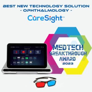 NovaSight CureSight זוכה בפרס פריצת הדרך של MedTech לשנת 2023