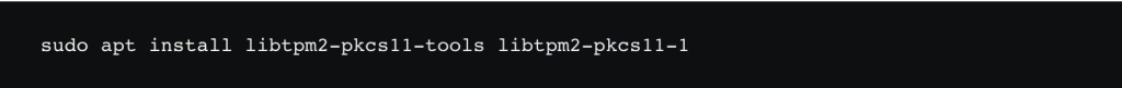 Protecting SSH keys with TPM 2.0, now available on Debian | Ledger Ledger PlatoBlockchain Data Intelligence. Vertical Search. Ai.