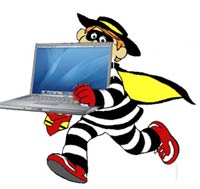 Laptop skradzionego banku podkreśla ryzyko związane z komputerami przenośnymi