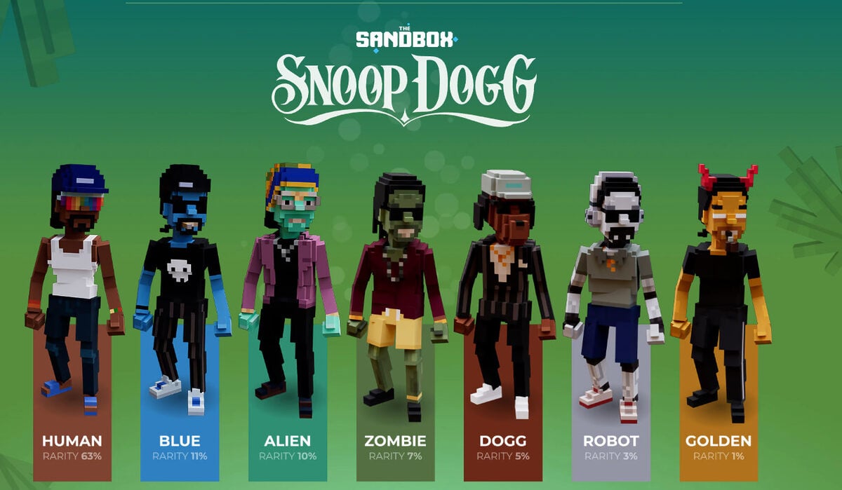 Snoop Dogg와 샌드박스의 콜라보레이션