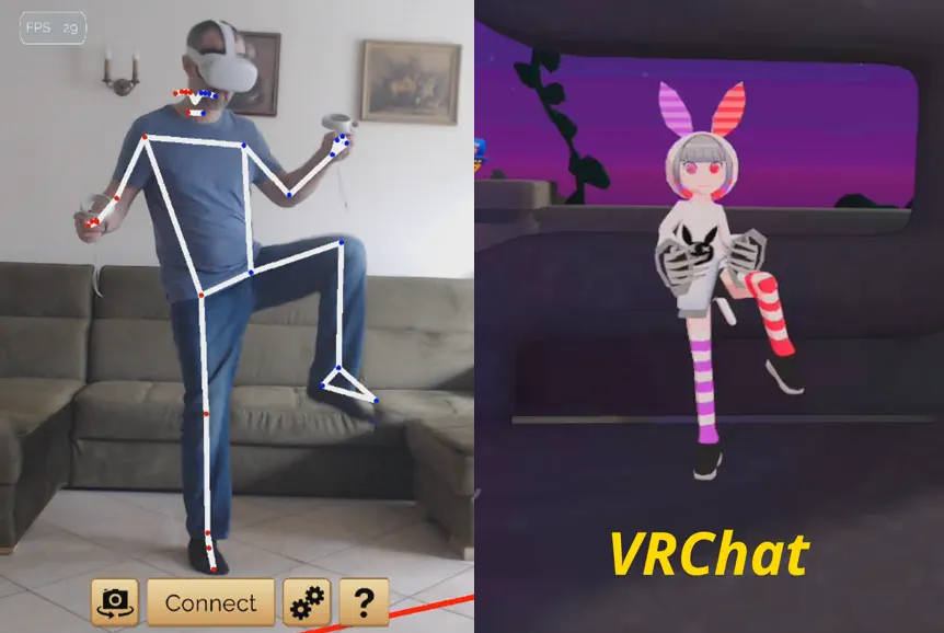This Phone App Gives You VRChat Body Tracking On Quest Without A PC phone app PlatoBlockchain Data Intelligence. Vertical Search. Ai.