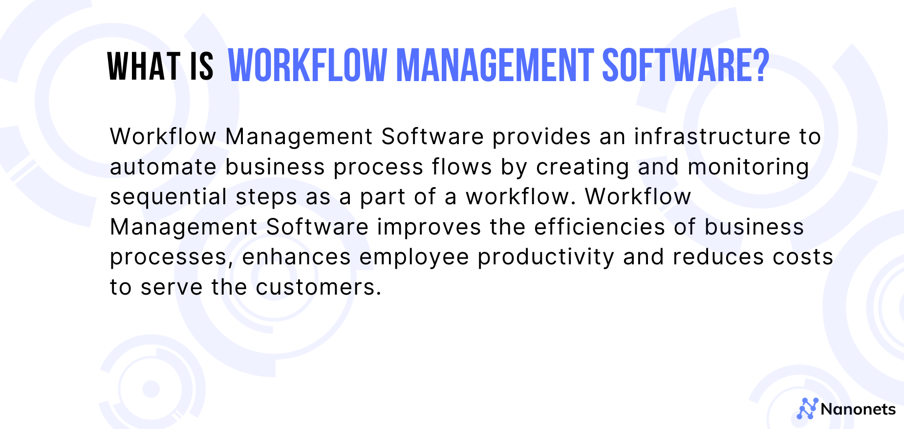 What is Workflow management software 