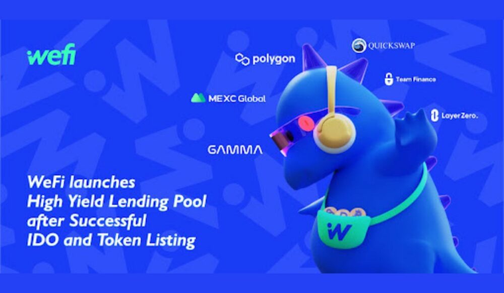 WeFi Makes Waves in DeFi: $WEFI Token Launches on QuickSwap and MEXC Global, Expanding User Accessibility