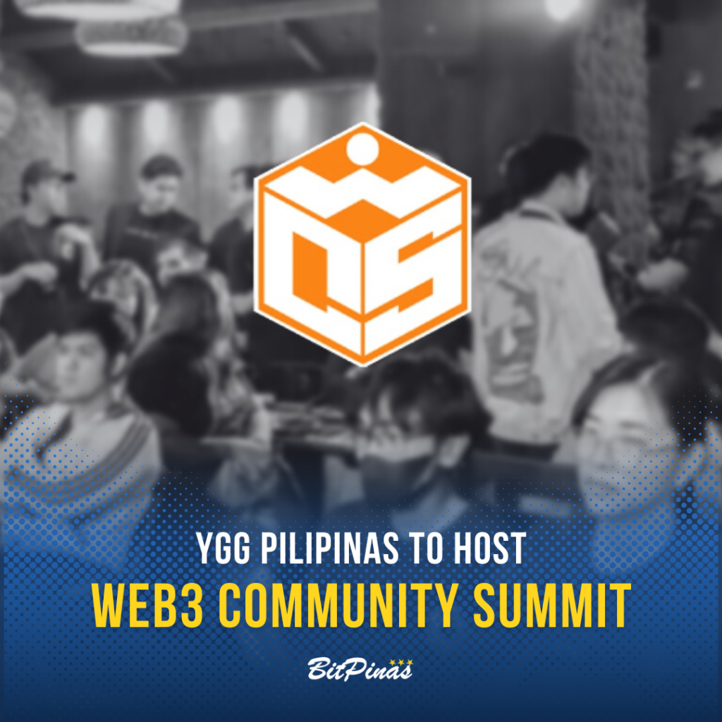 YGG Pilipinas sediará Web3 Community Summit em julho