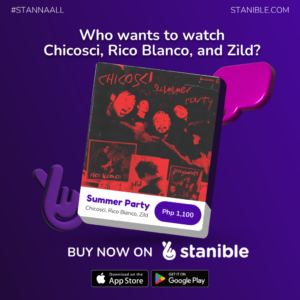 يمكنك فقط مشاهدة حفلة Chicosci و Rico Blanco الحصرية عن طريق شراء تذاكر NFT | BitPinas