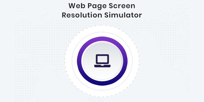 Simulator de rezoluție a ecranului paginii web