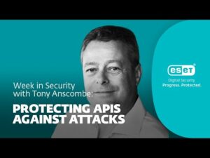 безопасность API в центре внимания – Неделя безопасности с Тони Анскомбом | WeLiveSecurity