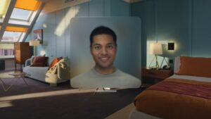 Apple Vision Pro bo imel spletno kamero Avatar, ki se samodejno integrira s priljubljenimi aplikacijami za video klepet
