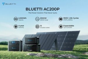 AC200P ของ BLUETTI ยังคงเป็นตัวเลือกยอดนิยมสำหรับความต้องการพลังงานเคลื่อนที่
