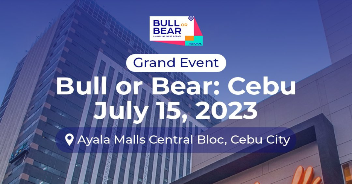 Bull or Bear: Cebu présentera un débat en 3 parties avec un nouveau format | BitPinas
