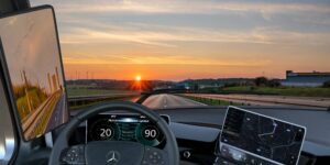 CA-assemblage OK's wetsvoorstel vereist dat chauffeurs in autonome vrachtwagens rijden
