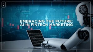 De toekomst omarmen: AI in fintech-marketing