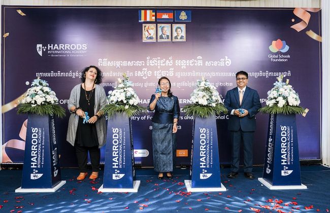 Harrods International Academy Launches New Campus in Phnom Penh Cambodia PlatoBlockchain Data Intelligence. Vertical Search. Ai.