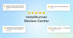 HotelRunner Introduces AI-Powered Review Center for Enhanced Reputation Management in the Travel and Hospitality Industry