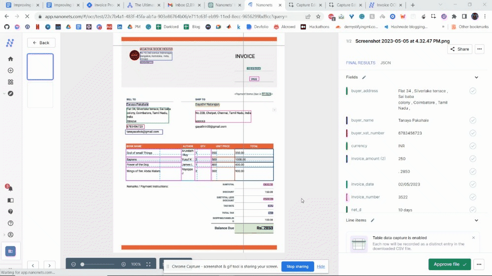 Improve Invoice Processing Accuracy with Nanonets and ChatGPT PlatoBlockchain Data Intelligence. Vertical Search. Ai.