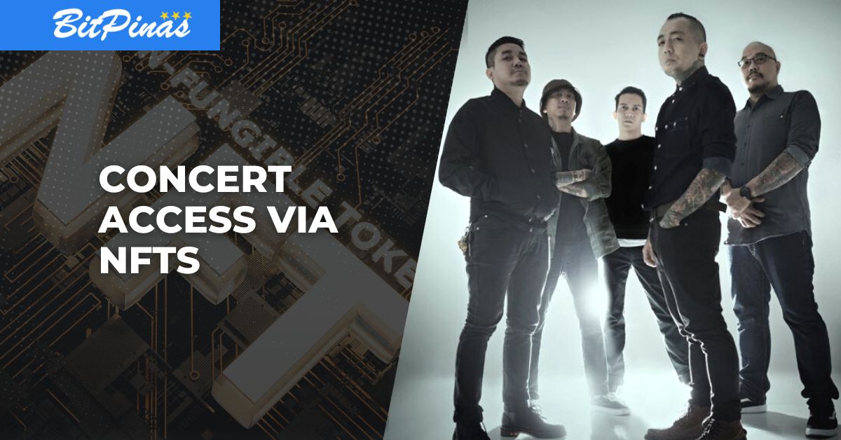 Kamikazee, Stanible Partner to Use NFT Tickets in Upcoming Concert | BitPinas Gcash PlatoBlockchain Data Intelligence. Vertical Search. Ai.