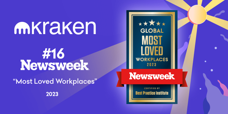 קראקן מוכר כ- Newsweek Top 100 מקומות העבודה האהובים ביותר בעולם - בלוג Kraken