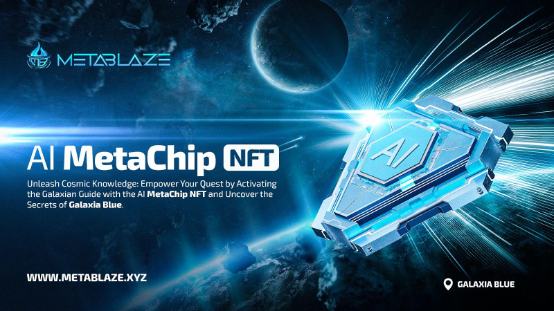 MetaBlaze kündigt Krypto-Vorverkaufsverkauf im Wert von 4 Millionen US-Dollar, Gaming-Partnerschaften und AI MetaChip NFT Drop PlatoBlockchain Data Intelligence an. Vertikale Suche. Ai.