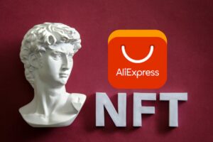 NFT'er for salg uden for Kina lanceres på Alibabas e-handelsplatform AliExpress