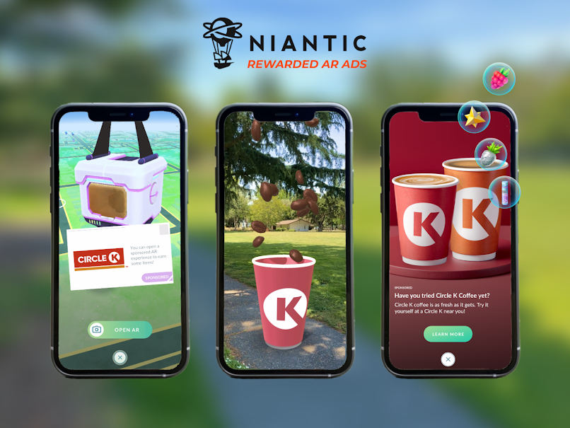 Pokémon GO 제작자 Niantic, AR 광고 - VRScout PlatoBlockchain 데이터 인텔리전스 출시 수직 검색. 일체 포함.