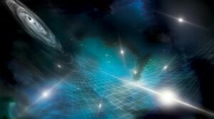 Pulsar-tidsuregelmessigheter avslører skjult gravitasjonsbølgebakgrunn – Physics World