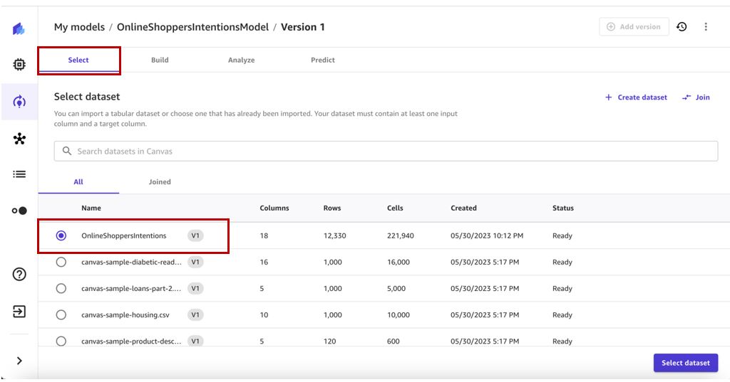 Retrain ML models and automate batch predictions in Amazon SageMaker Canvas using updated datasets | Amazon Web Services headers PlatoBlockchain Data Intelligence. Vertical Search. Ai.