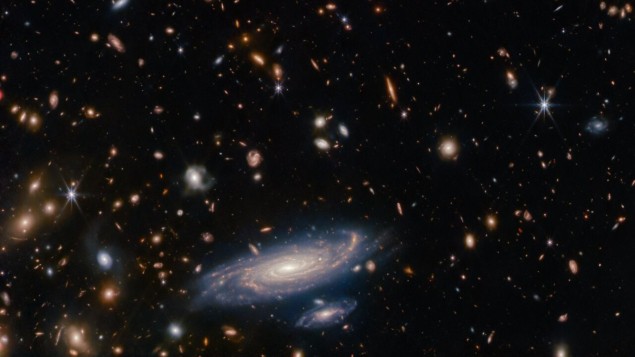 Σπάσιμο συμμετρίας στα «γαλαξιακά τετράεδρα» που συνδέεται με παραβίαση ισοτιμίας – Physics World