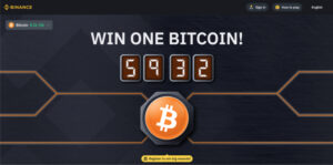 เกม Binance Bitcoin Button กลับมาแล้ว: รับรางวัล 1 BTC! | BitcoinChaser