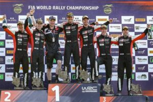 TOYOTA GAZOO Racing ponavlja popolne štiri zvezdice na najtežjem reliju WRC