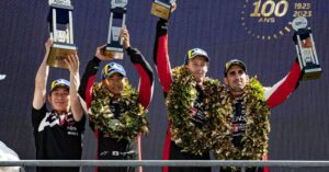 TOYOTA GAZOO Racing em segundo lugar no thriller de Le Mans