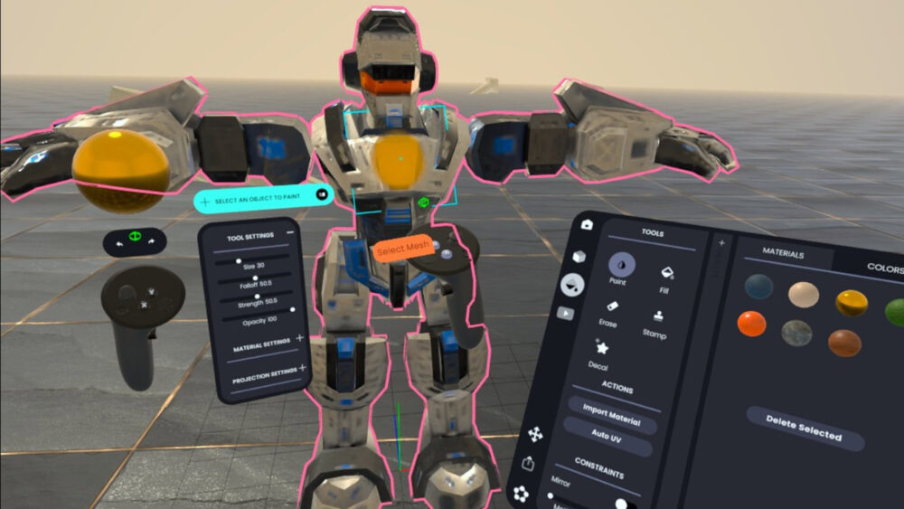 VR作成ツール「マスターピースX」がQuest 2に無料で登場