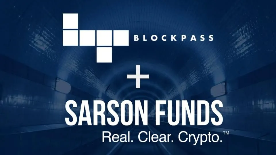 Sarson Funds utilise le KYC de Blockpass pour BCH, CSPR Stablecoins Blockchain PlatoBlockchain Data Intelligence. Recherche verticale. Aï.